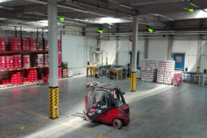 Colocación de anclajes.