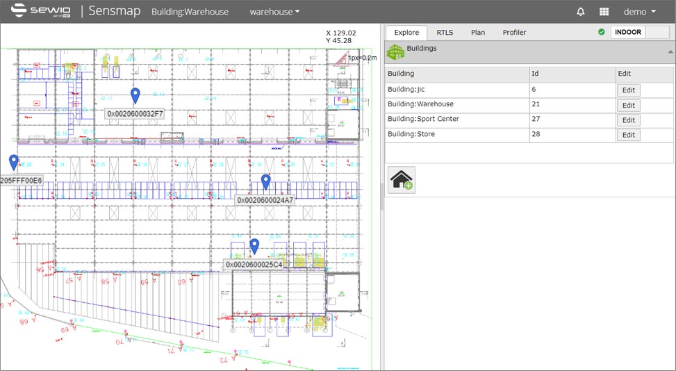 RTLS Sensmap