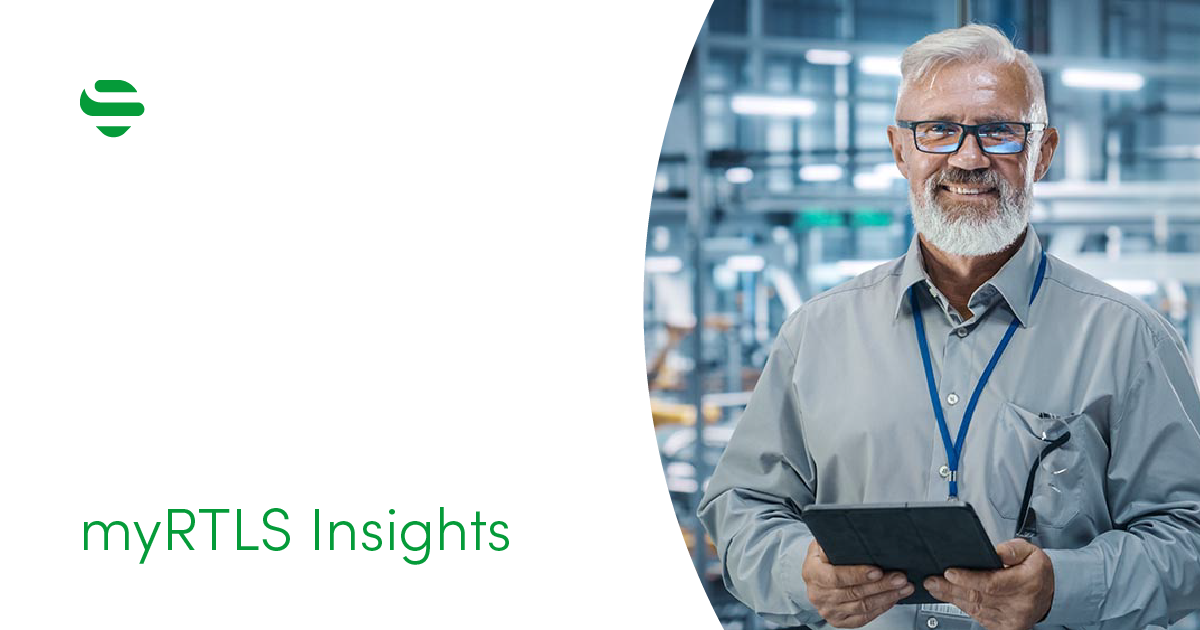Panel de control RTLS - myRTLS Insights - Sewio RTLS