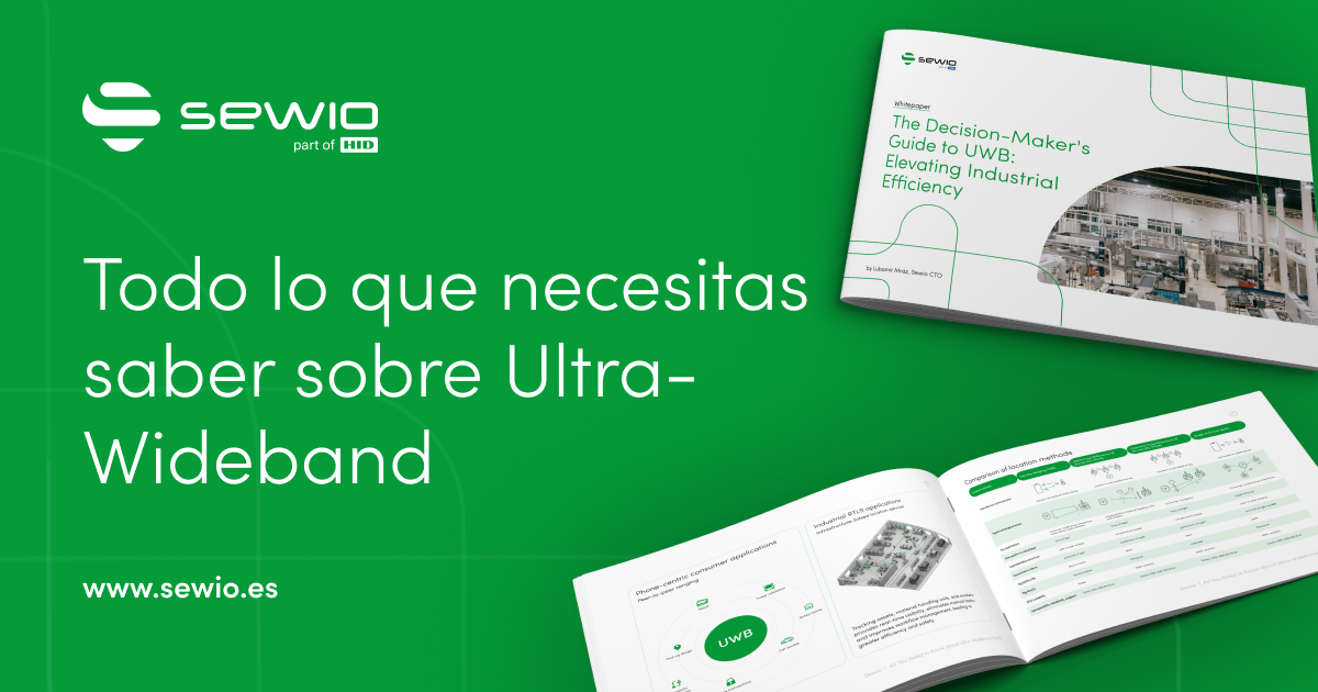 Todo lo que necesitas saber sobre Ultra-Wideband – Sewio RTLS